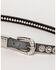 Image #2 - Shyanne Women's Rhinestone Thin Belt, Black, hi-res