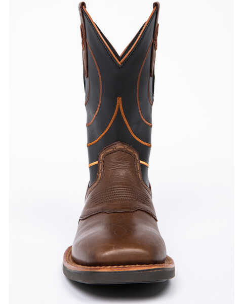 Image #4 - Cody James Men's Extreme Embroidery Western Performance Boots - Broad Square Toe, , hi-res