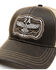 Cody James Men's Freedom Eagle Embroidered Mesh-Back Ball Cap , Brown, hi-res