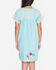 Johnny Was Women's Ellza Pleated Peasant Long Tunic , Light Blue, hi-res
