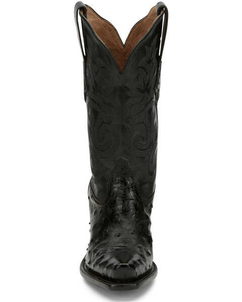 Image #5 - Tony Lama Women's Black Mindy Hermosa Full Quill Ostrich Western Boots - Snip Toe, , hi-res