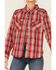 Image #2 - Wrangler Retro Women's Flannel Plaid Shirt, Red, hi-res