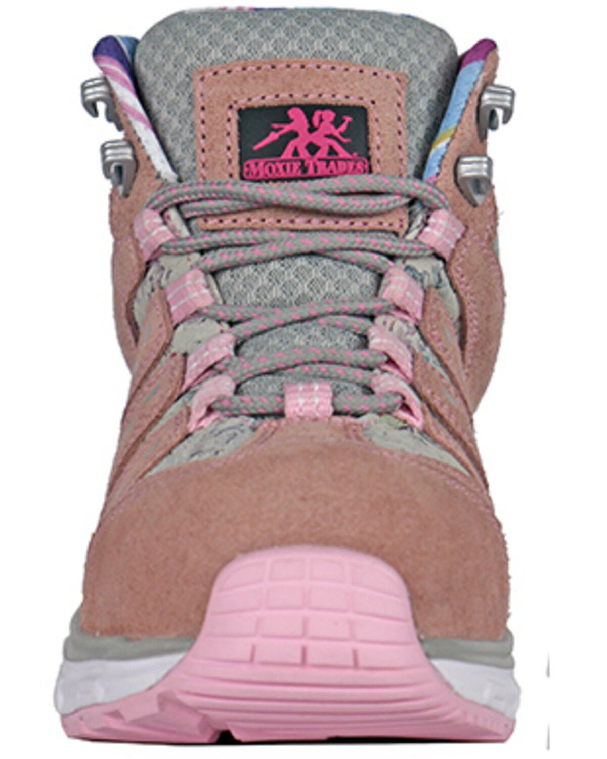 Image #4 - Hoss Women's Trisha Hiker Work Shoes - Composite Toe, Pink, hi-res