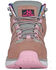 Image #4 - Hoss Women's Trisha Hiker Work Shoes - Composite Toe, Pink, hi-res