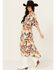 Image #3 - Wild Moss Women's Floral Print Midi Dress, Multi, hi-res