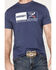 Image #3 - Hooey Men's Match Graphic Short Sleeve T-Shirt, Navy, hi-res