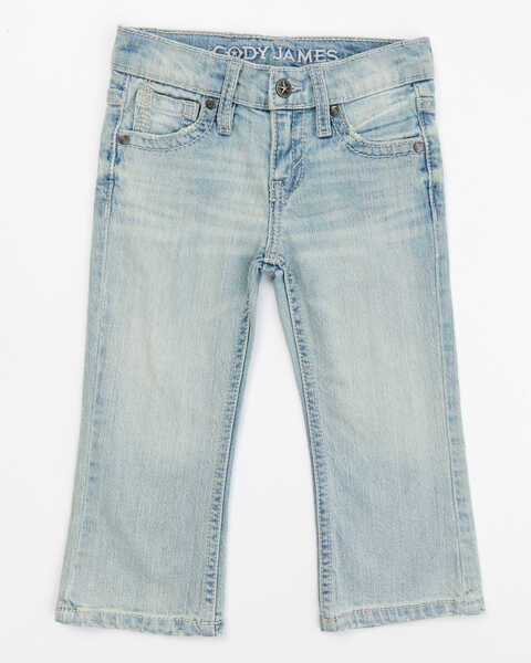 Cody James Toddler Boys' Light Wash Pioneer Slim Stretch Bootcut Jeans , Light Medium Wash, hi-res