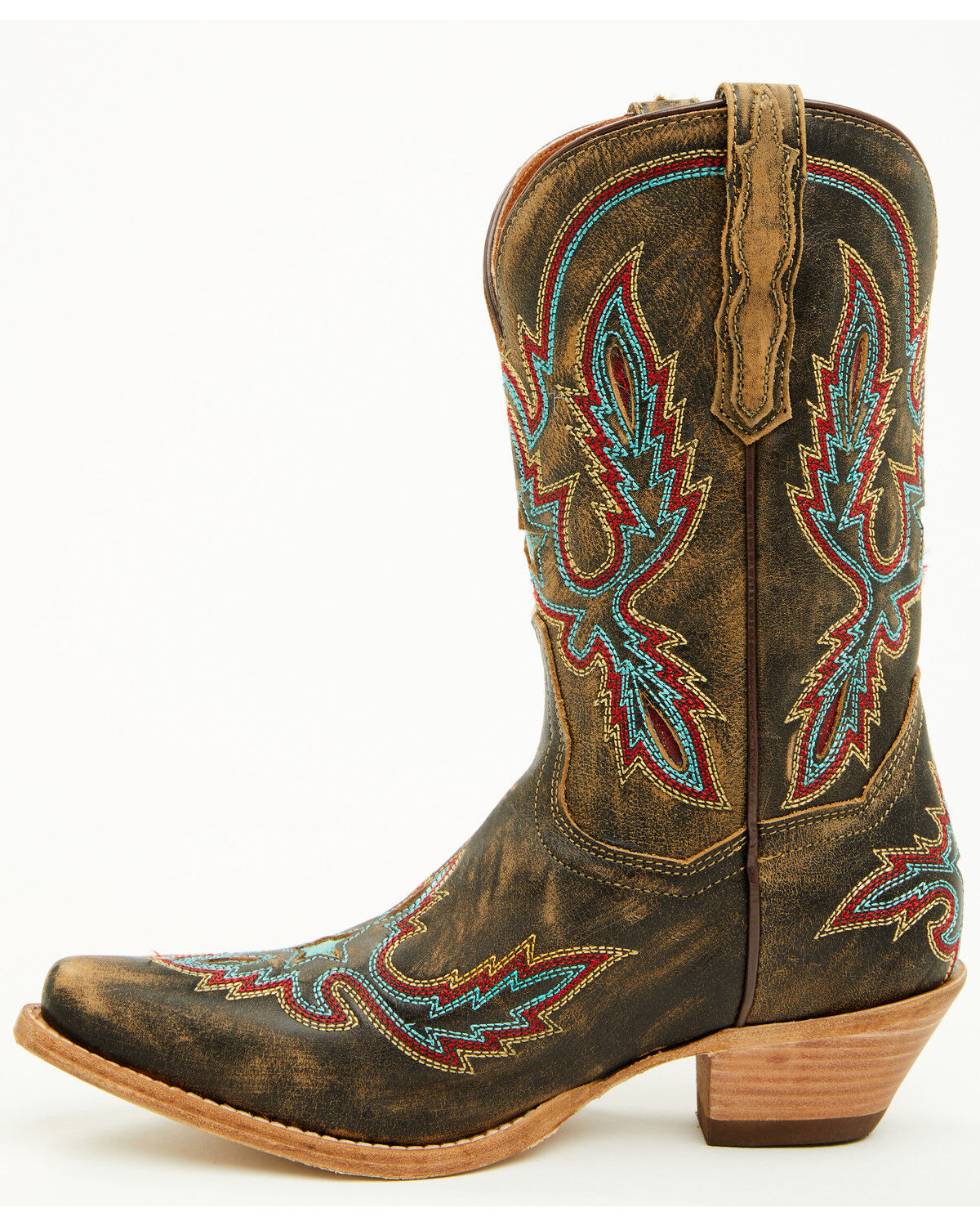 Image #3 - Dan Post Women's Starbright Western Boots - Snip Toe, Tan, hi-res