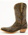 Image #3 - Dan Post Women's Starbright Western Boots - Snip Toe, Tan, hi-res