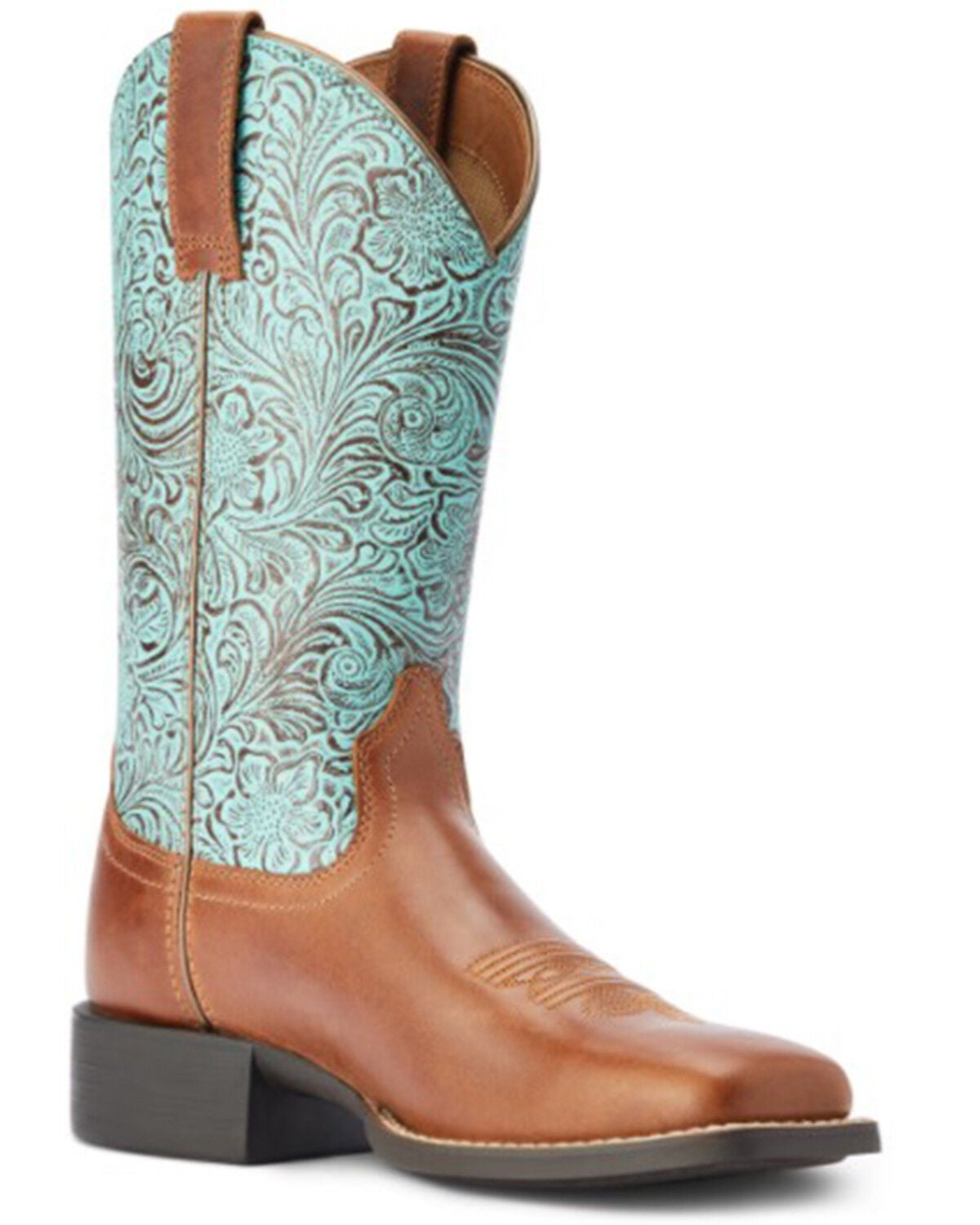 Embossed Floral Print 
