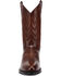 Image #4 - Laredo Men's Barton Western Boots - Round Toe, Tan, hi-res