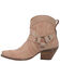 Image #3 - Dingo Women's Gummy Bear Harness Western Fashion Booties - Snip Toe, Natural, hi-res