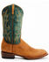 Image #2 - Lucchese Men's Gordon Western Boot - Broad Square Toe, Caramel, hi-res