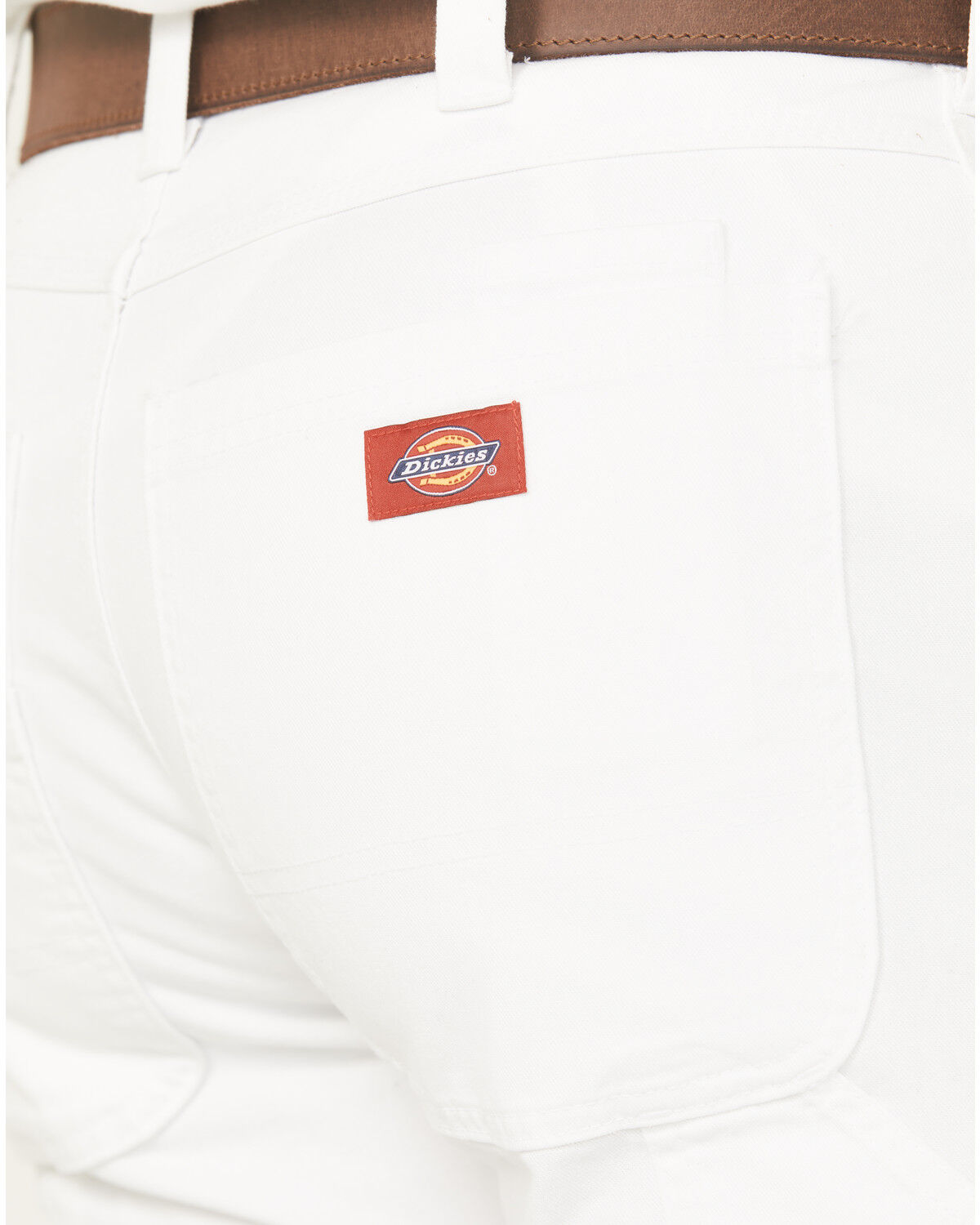 Image #4 - Dickies Men's Utility Painter Relaxed Straight Work Pants, White, hi-res