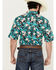 Image #4 - Ariat Men's Jillian Hawaiian Floral Print Short Sleeve Button-Down Western Shirt, Black, hi-res