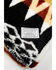 Image #2 - Hooey Striped Fleece Blanket , Black, hi-res