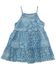 Image #1 - Wrangler Toddler Girls' Bandana Print Denim Dress, Blue, hi-res