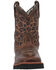 Image #4 - Dan Post Little Girls' Leopard Western Boots - Broad Square Toe, Leopard, hi-res