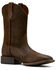 Image #1 - Ariat Men's Sport Rambler Western Boots - Broad Square Toe, Brown, hi-res