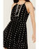 Image #3 - Idyllwind Women's Zelida Embroidered Halter Neck Mini Dress, Black, hi-res