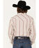 Image #4 - Cody James Men's Alpina Striped Long Sleeve Snap Western Shirt, Cream, hi-res