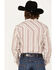 Cody James Men's Alpina Stripe Snap Western Shirt , Cream, hi-res