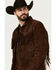 Image #2 - Scully Men's Leather Fringe Jacket, , hi-res
