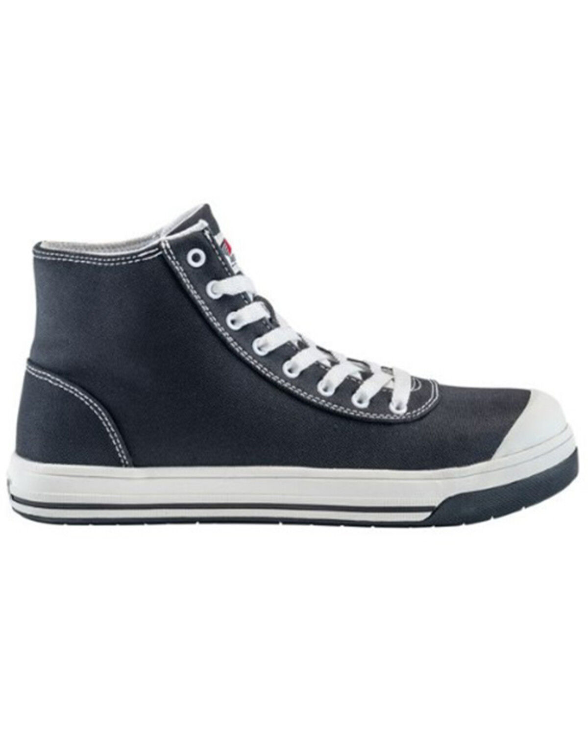 Image #2 - Avenger Men's Blade 8 Eye Lace-Up Work Shoe - Alloy Toe, Black, hi-res