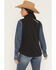 Image #4 - Ariat Women's Logo Concealed Carry Softshell Vest, Black, hi-res