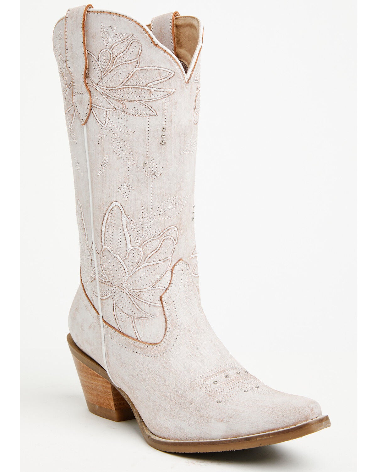 Image #1 - Shyanne Women's Toba Western Boots - Snip Toe, White, hi-res