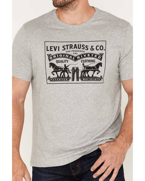Image #3 - Levi's Men's 2-Horse Logo Graphic T-Shirt, , hi-res
