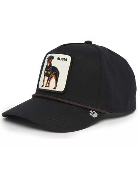 Goorin Bros Men's Alpha Dog 100 Ball Cap , Black, hi-res