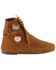 Minnetonka Ankle Moccasins, Brown, hi-res