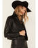 Idyllwind Women's Omaha Studded Leather Jacket, Black, hi-res