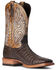 Image #1 - Ariat Men's Denton Exotic Caiman Belly Skin Western Boots - Broad Square Toe, , hi-res