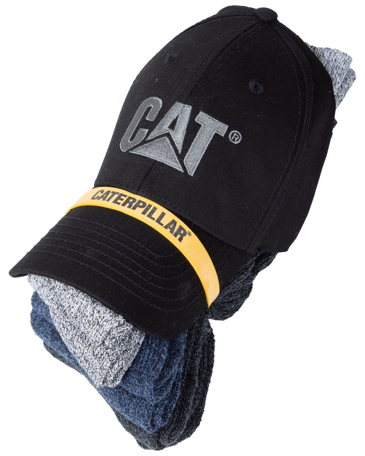 Image #4 - CAT Workwear Men's Assorted Solid Cap Sock Bundle, No Color, hi-res