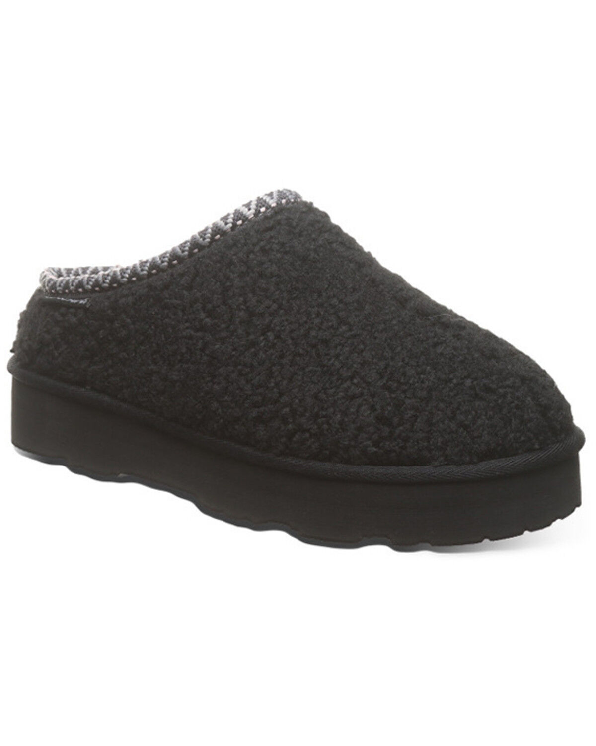 Image #1 - Bearpaw Women's Snuggle Martis Slippers, Black, hi-res