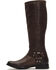 Frye Women's Smoke Phillip Harness Tall Boots - Round Toe , Grey, hi-res