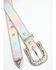 Image #2 - Shyanne Girls' Rainbow Sparkle Belt, Multi, hi-res