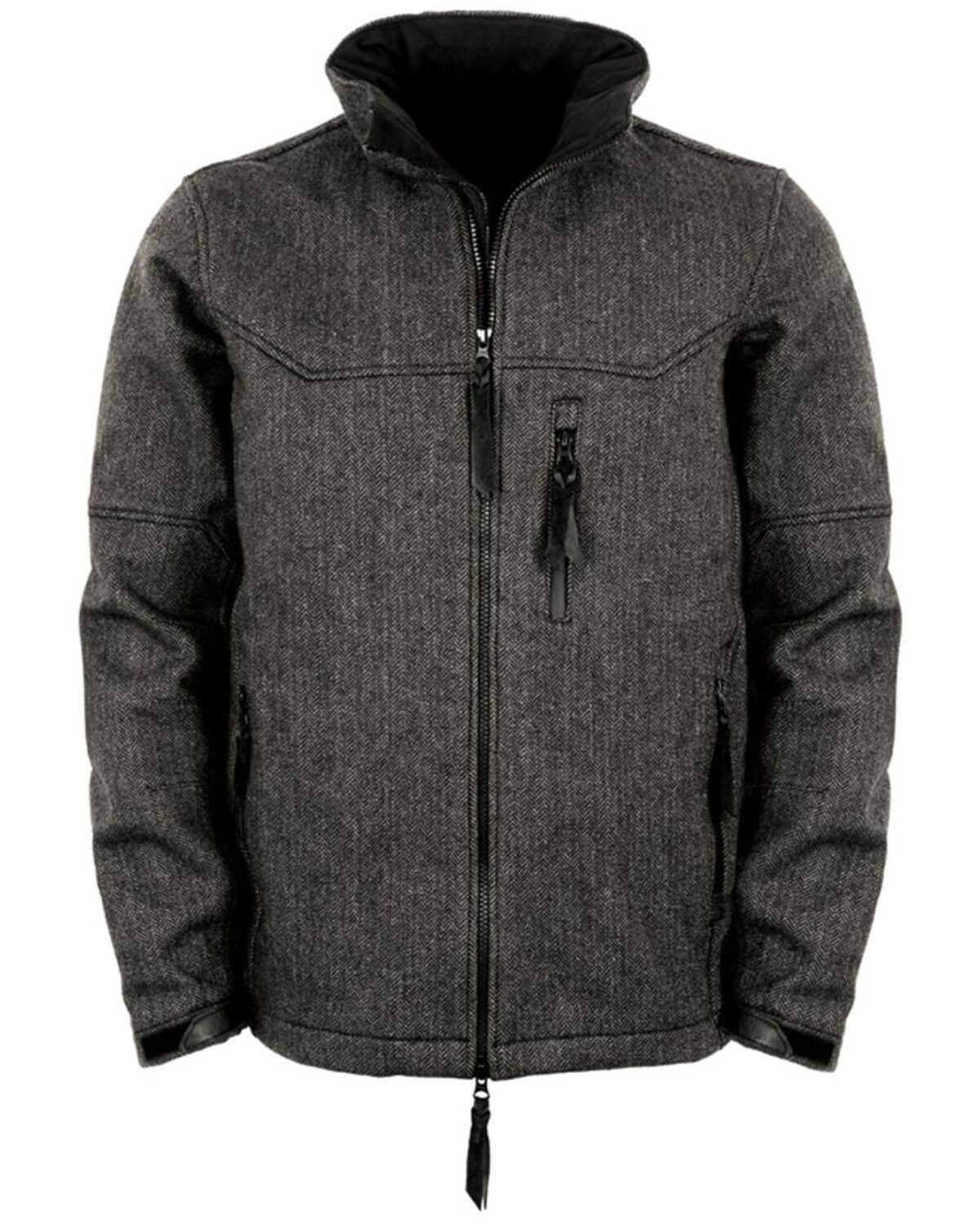 Image #1 - STS Ranchwear by Carroll Men's Stone Jacket - Big, Black, hi-res
