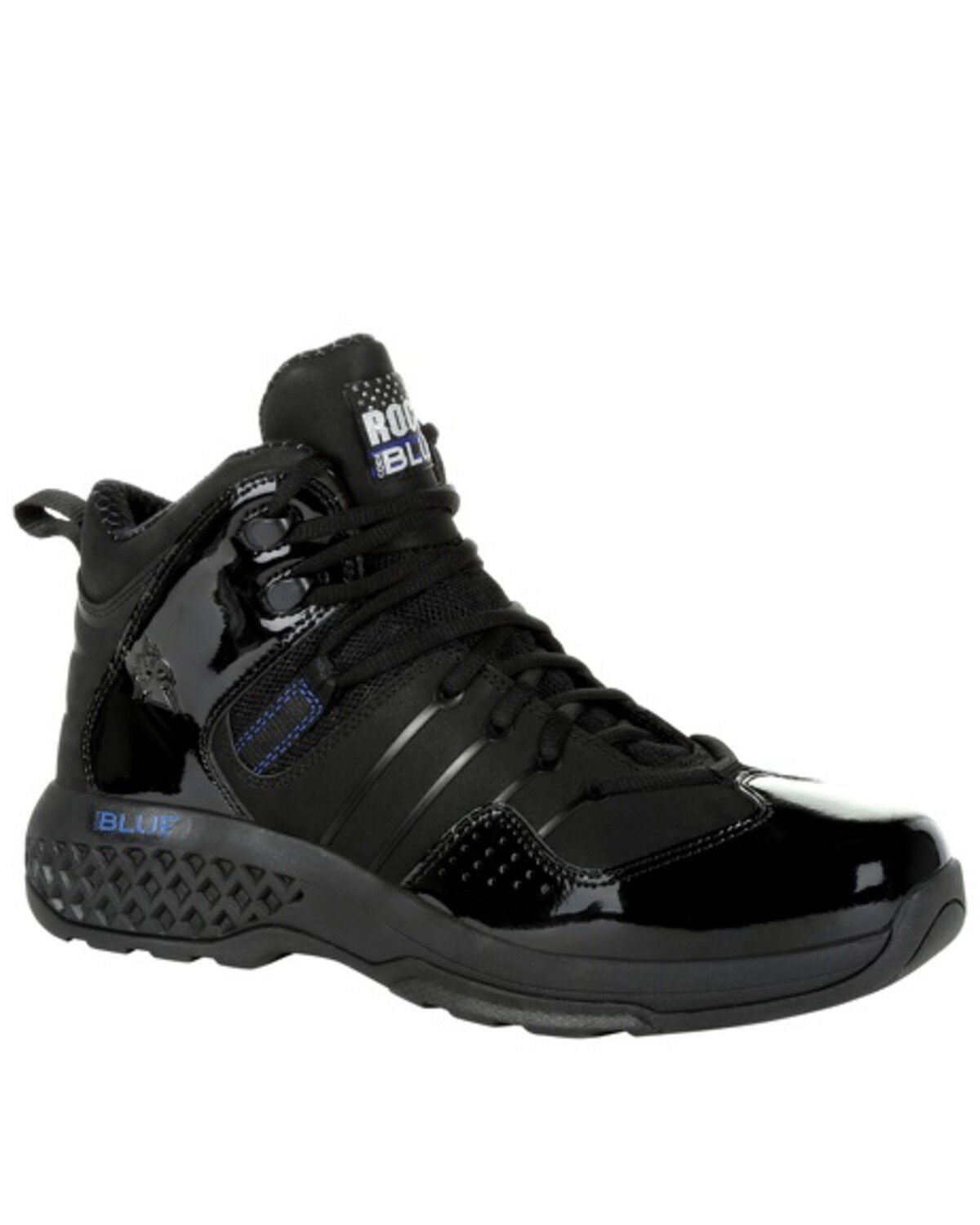 Rocky Men's Code Blue Sport Service Boots - Soft Toe, Black, hi-res