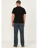 Image #3 - Hawx Men's Wellington Medium Wash Lined Straight Stretch Denim Jeans, Medium Wash, hi-res