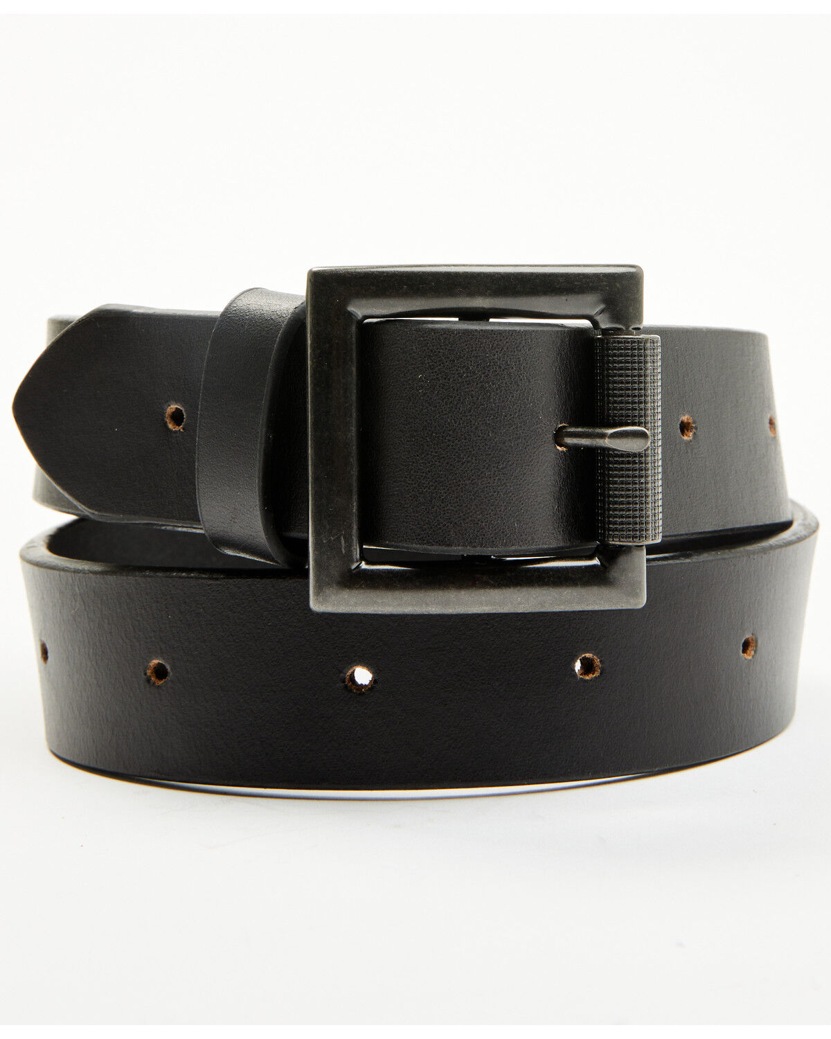 Image #2 - Hawx Men's Thatcher Leather Belt, Black, hi-res