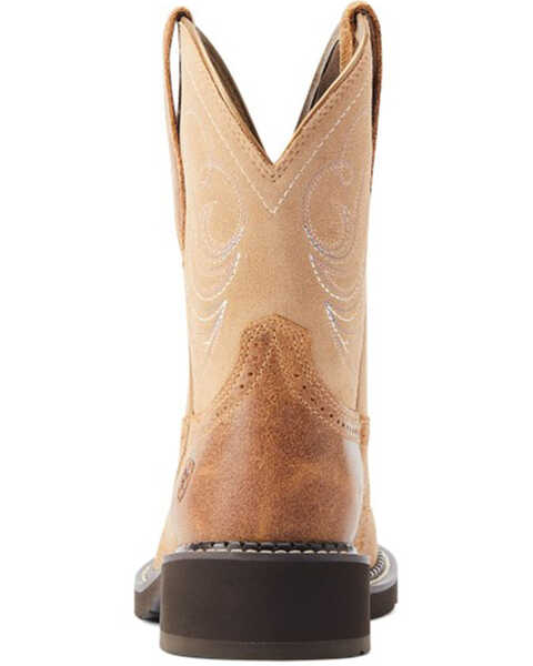 Image #3 - Ariat Women's Fatbaby Heritage Dapper Western Boots - Round Toe , Brown, hi-res
