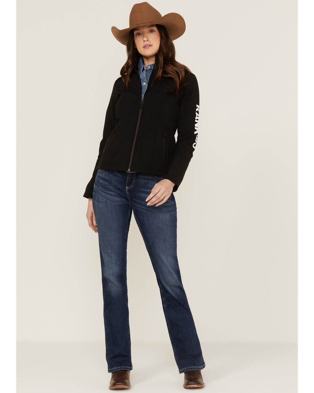 Image #2 - RANK 45® Women's Soft Shell Riding Jacket, , hi-res