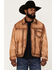 Image #2 - Scully Men's Solid Button Down Jacket, Tan, hi-res