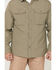 Image #3 - Brothers and Sons Men's Dobby Performance Long Sleeve Button-Down Western Shirt, Sage, hi-res