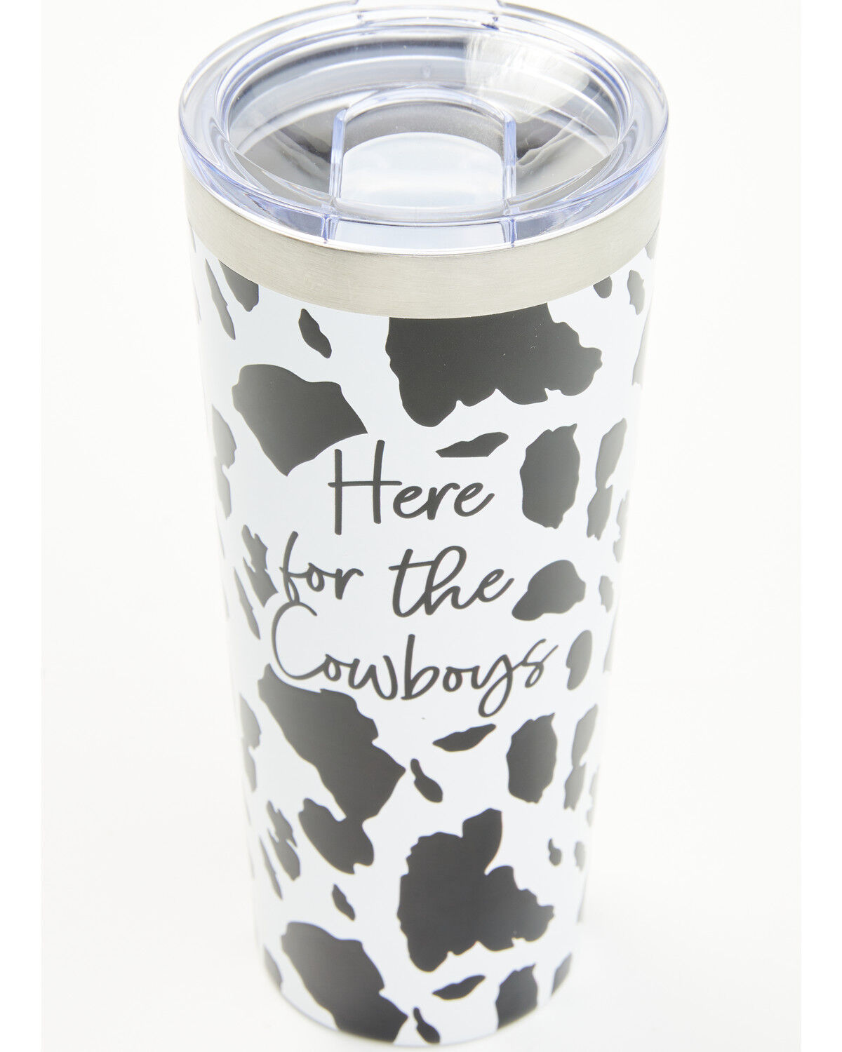 Image #2 - Boot Barn Here For The Cowboys 22oz Tumbler, Black/white, hi-res