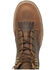 Image #4 - Double H Men's 8" Western Work Boots - Composite Toe, Medium Brown, hi-res