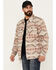 Image #2 - Rock & Roll Denim Men's Southwestern Zip Jacket, Tan, hi-res
